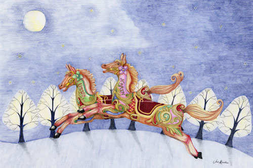 Midnight Gallopers,  2012 Jess Knowles
